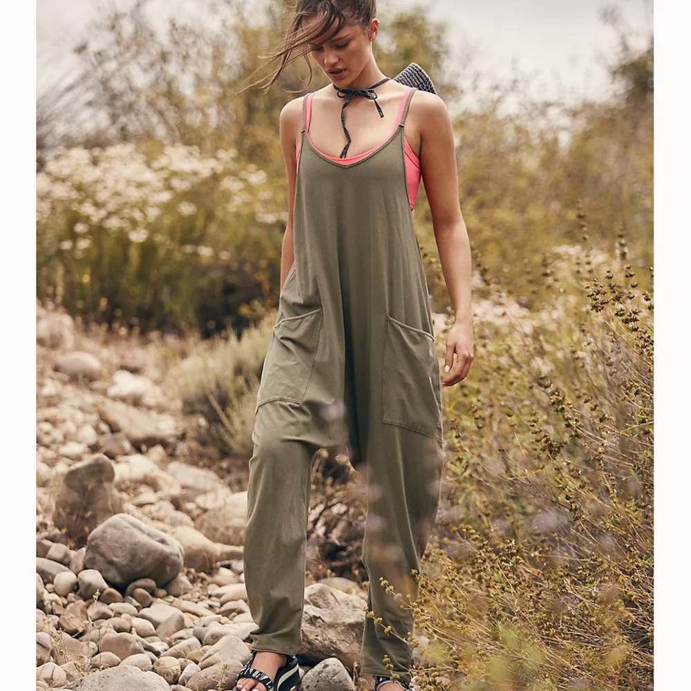 FP Movement by Free People Olive Romper - Picture 2 of 4